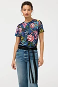 FOLCLORE ITALIAN SUEDE FRINGE BELT