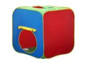 Cube 36 x 36 x 36 shaped play tent easy setup includes carry case