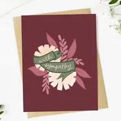 “with Sympathy” Card