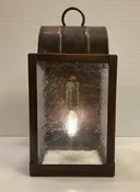 Smaller 1860, Solid Copper Wall Lamp, Single Down Light for outdoor.