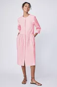 Abby Shirt Dress Peach Stripe