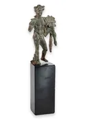 1st Century AD Roman Bronze Statuette of Mercury Polykleitos Classic Antiquities
