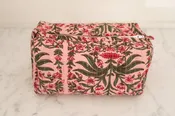 The Hallie Makeup Bag- Charleston
