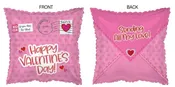 #414075H -17″ Happy Valentine’s Day {Pink Envelope 2-Sided} 5 Pack