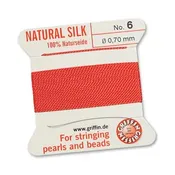Coral Silk Cord by Griffin