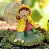 Wee Forest Folk Miniatures M-758 - Duck Puddle Jumper
