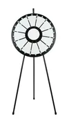 12- to 24-Slot Floor Stand Prize Wheel w/LIGHTS