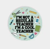 Cool Teacher Sticker — Blythe Books