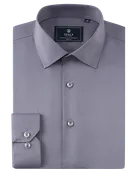 Perfect Dress Shirt (GREY)