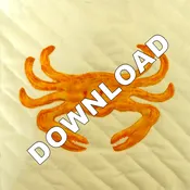 Green Valley Aquarium Crusty Crab Downloadable Pattern