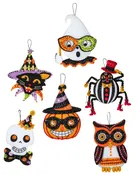 Vintage Halloween Bucilla Felt Ornament Kit