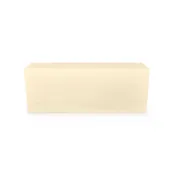 White 4 Wick Rectangle Candle