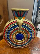 EGYPTIAN ROUND VASE