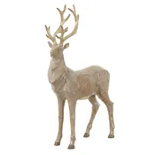 10.75" Glittered Reindeer, Standing