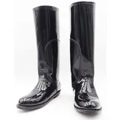 Castillo Gallop Jockey Insulated Boots – Black Patent Leather