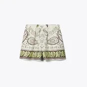 Camp Shorts aus Seide