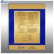 AirLucite® Blue DualBand Patent Plaque DB-ABu-EZ14