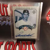 2003 Upper Deck Yankees Signature Series Card #PN-GM Gene Michael