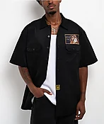 DGA Aztlan Pride Black Work Shirt