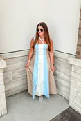 Coastal Stripe Maxi
