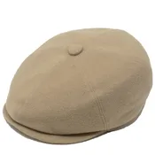 Alfonso D’Este Volturno Wool/Cashmere Newsboy Cap