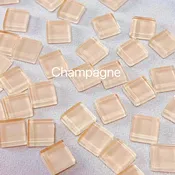 50pcs 1cm Mixed Color Crystal Mosaic Tiles for DIY Crafts, Coasters, and Home Déc