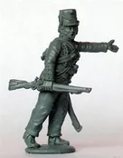 40mm Peninsular British Rifles Officer Advancing w/ Carbine - Available to Order