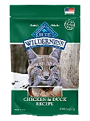 Blue Wilderness Grain Free Moist Chicken &amp; Duck Treats for Cats - 2oz - Whiskers Holistic Petcare