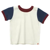 Adventure Ringer T-Shirt - White Navy