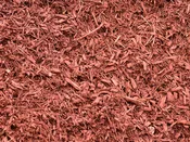 CARDINAL RED HARDWOOD MULCH