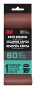 3M Rapid Removal 3 In. x 24 In. 60-Grit Power Sanding Belt