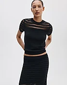 Britt Short-Sleeve Sweater
