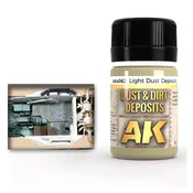 AK Enamel Dust & Dirt Deposits Light Dust Deposit 35mL