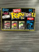 Funko Bitty POP! DC: Harley Quinn/Poison Ivy/The Joker - Series 3 4-Pack (2023 SDCC/4000 PCS)(Damaged Box)