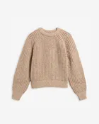 Alderney Fleck Knitted Jumper - Warm Trench