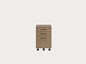 BDI Sequel Studio 6607 Mobile File Pedestal
