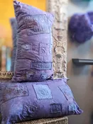 Soft Purple Throw Pillows (Set of 2)