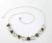 Ann Carol Designs Circle-Triangle Necklace