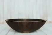 12" Walnut Bowl w/ Bee's Oil Finish