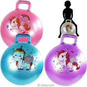 22" Unicorn Hopping Bouncing Balls 56-114