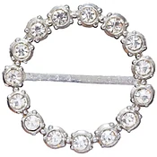 Crystal Rhinestone Button