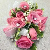 Pink Spray Roses Corsage