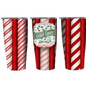 Holiday Candy Canes 20 oz. Tumbler