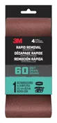 3M Rapid Removal 4 In. x 24 In. 60-Grit Power Sanding Belt