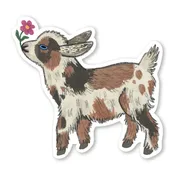 Baby Goat Sticker