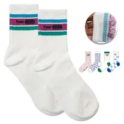 Custom Knit Crew Socks
