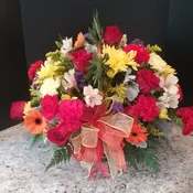 Autumn in a basket