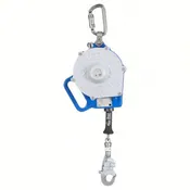 3M 3400144 Self Retracting Lifeline Steel Snap Hook Anchor, Harness Steel Carabiner, 30 ft Line