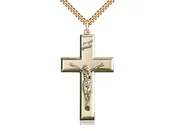14kt Gold Crucifix Necklace