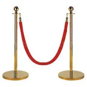 Brass (gold) Stanchion